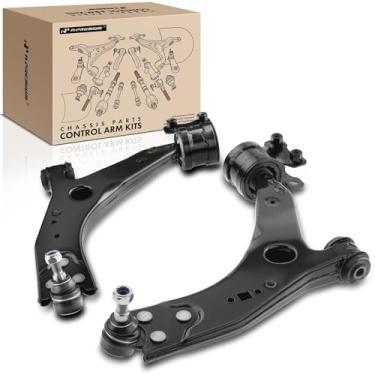 Imagem de A-Premium Braço De Controle Inferior Dianteiro 2 X, Com Junta Esférica E Bucha, Compatível Volvo C70 2006-2013, C30 2007-2013, S40 2006-2011, V50, Pino 18 Mm Diâmetro