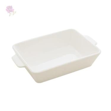 Imagem de Refratário Com Alça De Porcelana Lyor Branco