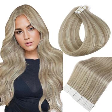 Imagem de Fita adesiva em extensões de cabelo Full Shine 50 g 20 unidades 50 cm 18/613