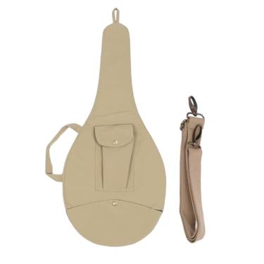 Imagem de RiToEasysports Bolsa de Raquete de Tênis único, Tela Transportam Caixas Com Alça de Ombro Ajustável para Tampa da Raquete de Tênis Unissex (Cáqui)