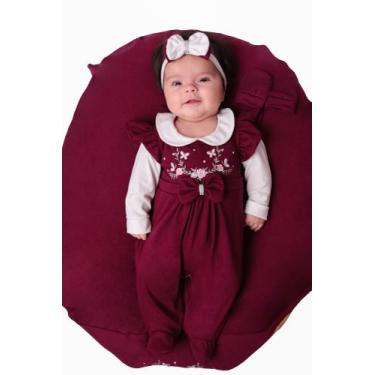 Imagem de Saída Maternidade Menina Aurora 04 peças Roupas de Bebê - João e Maria