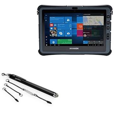 Imagem de Caneta stylus Durabook Americas U11, BoxWave [Caneta capacitiva EverTouch] ponta de fibra capacitiva para Durabook Americas U11 – Preto Jet
