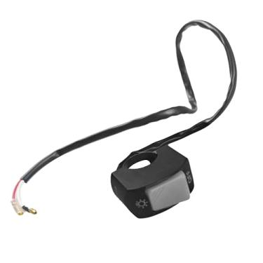Imagem de Runseaway 1 interruptor de guidão de motocicleta, interruptor liga/desliga à prova d'água com botão para guidão de 7/8 polegadas (22 mm), serve para motocicletas U5 U7 U2, scooter, eletromóveis
