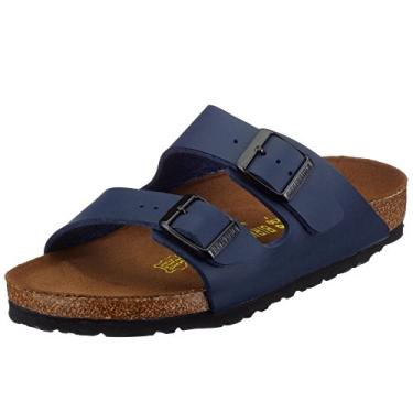 Imagem de Birkenstock Arizona SFB Mules/Clogs Tênis feminino dourado, Azul marino, 44