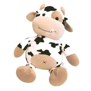 Imagem de Vaca de Pelucia Mimosa Malhada Decoracao Animal da Fazenda 25cm - HAS BRASIL