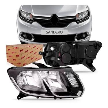 Imagem de Farol Dianteiro Renault Sandero / 2014 A 2019  Lado Esquerdo (Motorist