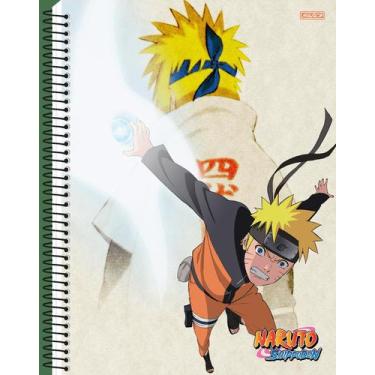 Imagem de Caderno São Domingos universitário Naruto espiral 160 folhas