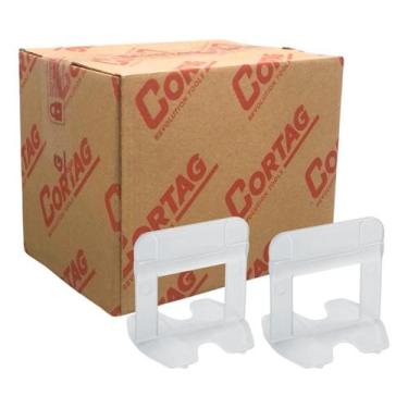 Imagem de Espaçador Nivelador Cortag Piso Porcelanato 1Mm Smart 500Pçs