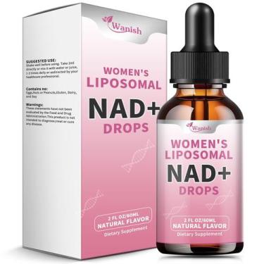 Imagem de Suplemento Wanish Liposomal NAD Liquid 500mg para mulheres 60mL
