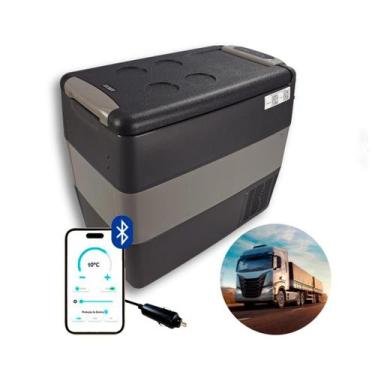 Imagem de Geladeira Portátil Caminhão 51 Litros 12v/24v Elber