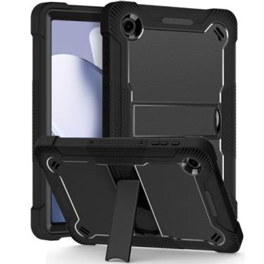 Imagem de Vakarey Capa infantil T-Mobile Revvl Tab 2 à prova de choque para tablet REVVL Tab 2 5G 25 polegadas, preta