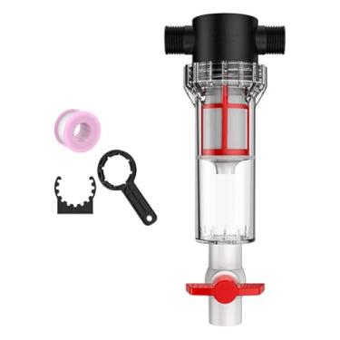 Imagem de Generic Filtro de aquário Filtro de tanque de peixes 3/4'' Filtragem de sedimentos de água salgada e água doce, Rosca Macho de Malha 200