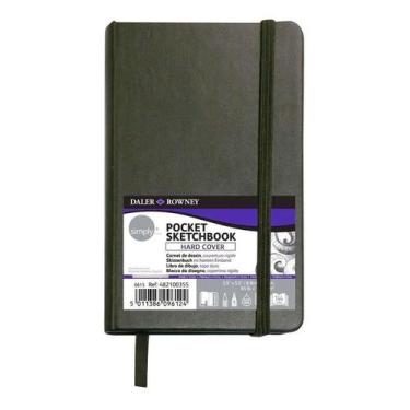 Imagem de  Caderno Sketchbook Pocket Daler Rowney 100g/m² 72 Fls