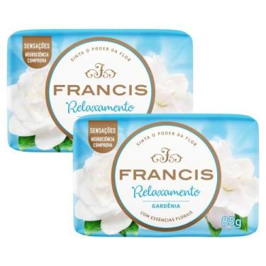 Imagem de Kit 2 Sabonete Francis Aromachologie Gardênia 85g