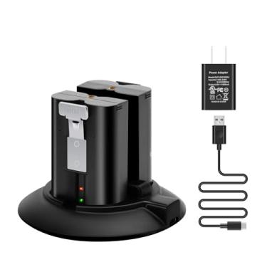 Imagem de OLAIKE Estação de carregamento de bateria com adaptador de alimentação de 5 V 1 A para campainha de anel 2/3/4, câmera holofote e câmera adesiva interna e externa (sem baterias), tipo 3