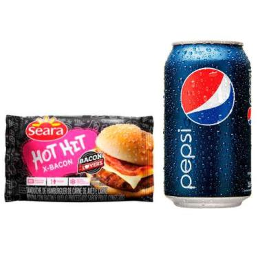 Imagem de Kit 1 Refrigerante Pepsi Lata 350ml - Seara