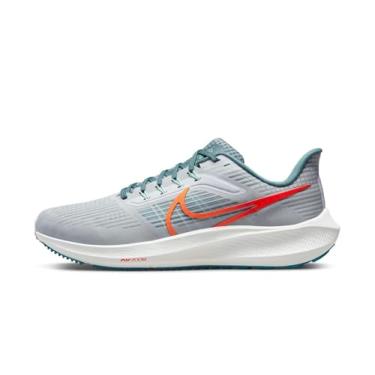 Imagem de NIKE Tênis masculino Air Zoom Pegasus 39, Platina pura laranja total, 39