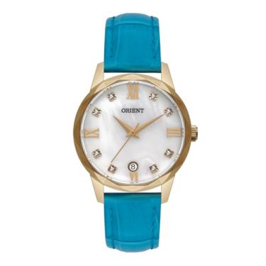 Imagem de RELOGIO ORIENT ANALOGICO BRANCO COURO AZUL FGSC1010 B3AX