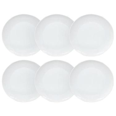 Imagem de Jogo Pratos Rasos Jantar 27Cm Em Opaline 6 Peças Hauskraft