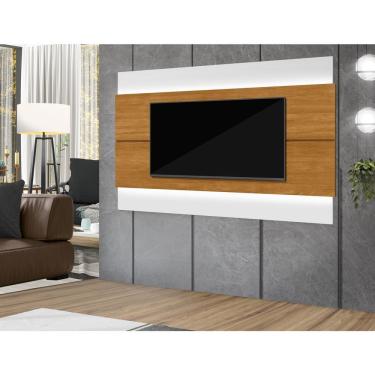 Imagem de Painel Para Tv Berlim 160cm X 128 Cm Off White/nature