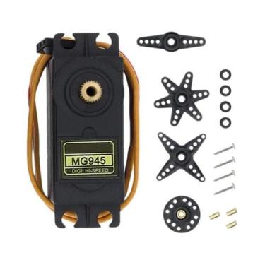 Imagem de Servo De Metal Para Arduino UNO DIY Braço Mecânico Modelo De Helicópte