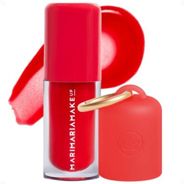 Imagem de Kit Mari Maria Makeup: Lip Oil Juice Morango e Case Morango