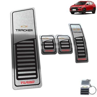 Imagem de Descanso Pedaleira Manual Tracker Turbo 2020 2022 Preto