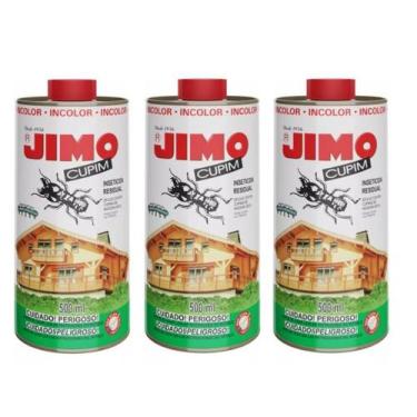 Imagem de Kit Jimo Cupim Incolor Lata 500ml 3 unid