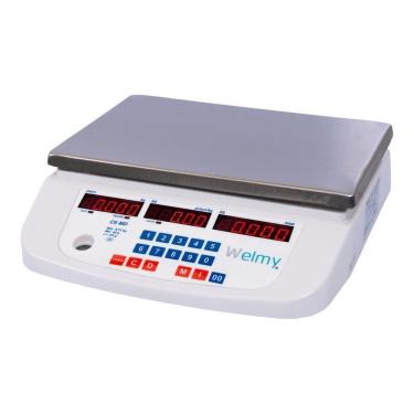 Imagem de Balança Computadora Eletrônica Bat Led C6 6/15Kg 2/5G Welmy