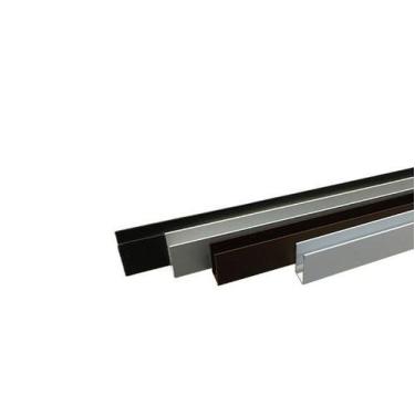 Imagem de Perfil U Tela Mosquiteiro - Trilho Superior para Instalação - no-brand