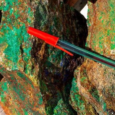 Imagem de Malaquita Verde Pedra Bruta Natural 10kg para Lapidar Atacado - Crista