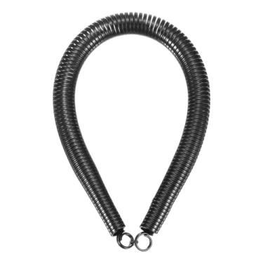 Imagem de HARFINGTON Dobrador de tubo de mola de PVC 17,1 mm OD 380 mm de comprimento tipo C mola de dobra de tubo para dispositivos de dobra de tubos em energia hidráulica doméstica, preto