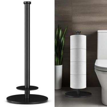 Imagem de Soporte para Papel Higiénico HHAOLUDUO Base Pesada 60x17 cm