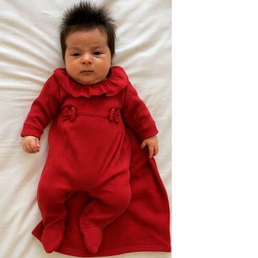 Imagem de Saída maternidade menina Vermelha ou rosa - Kit maternidade