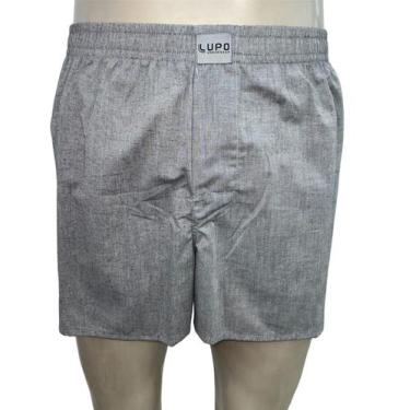 Imagem de Samba Canção Lupo 18612-001 Etiqueta Tecido Plano Algodão T. P/GG, M, 