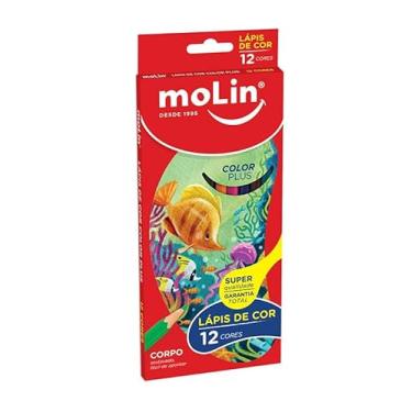 Imagem de Molin Lápis de Cor Color Dream - Caiza com 12 Cores