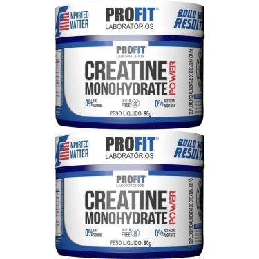 Imagem de Kit 2X Creatine Monohydrate Power - 90g Sem Sabor - Profit-Masculino