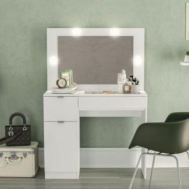 Imagem de Penteadeira com Organizador 1 Porta 2 Gavetas Bahia - Politorno