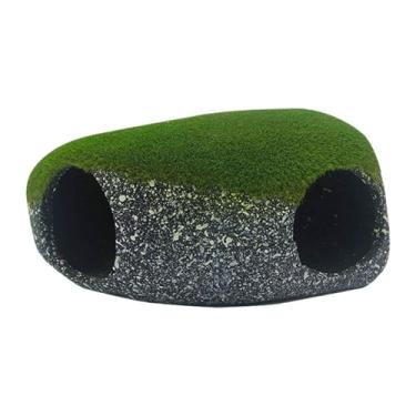 Imagem de predolo Caverna para aquário, brinquedo para Betta, abrigo para caverna para Betta, decoração para aquário para animais de estimação aquáticos, lagostins, Style B