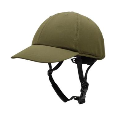 Imagem de menolana Chapéu de capacete de bicicleta leve e casual, chapéu de sol versátil para ciclismo, boné de beisebol para atividades ao ar livre e viagens, Verde, M