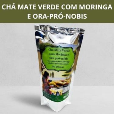 Imagem de Chá Mate Verde Com Ervas Naturais 80g  Blend Energizante Nomady