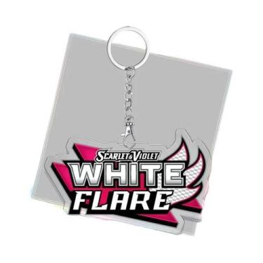 Imagem de Chaveiro Acrílico Com Logo Do Pokémon Scarlet E Violet, Pingente De Ca