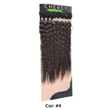 Imagem de Aplique Cabelo Cacheado Entrelace Orgânico Natural 300g - bbless, 4