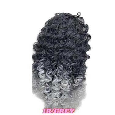 Imagem de Rabo De Cavalo Cacheado Orgânico 45cm Com Ajustes Curto - mhair, t1b/g