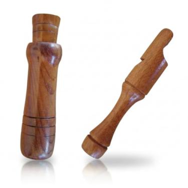 Imagem de Apito Inhambu Açu 09 + Apito Marrecao 33 Pios em madeira profissionais