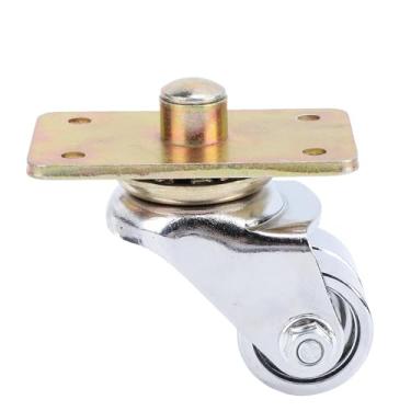 Imagem de SPYMINNPOO Rodas de Rodízio, Roda de Móveis de Ferro Resistente Com Rotação de 360 ​​graus, Ideal para Movimentação de Piano, sofá e Estante