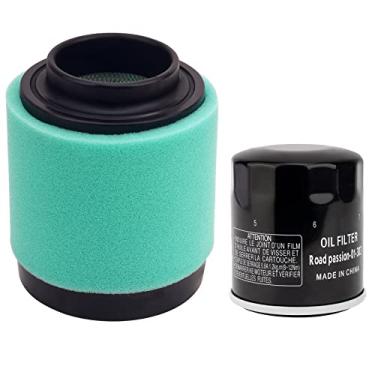 Imagem de Road Passion Filtro de ar e filtro de óleo 1253372 2520799 3084963 para Polaris ATP 330 4x4 2004-2005/ Trail Blazer 330 2008-2009/ Trail Boss 325 2001-2002 (construído após 12/11/002) 0)/ Trail Boss