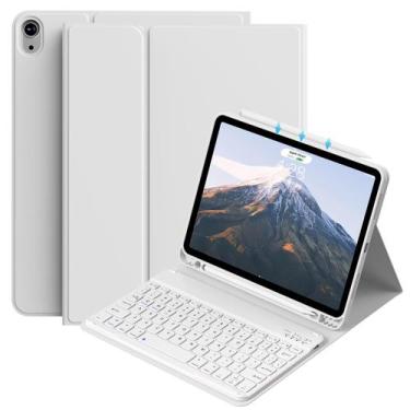 Imagem de Capa para iPad Air 7º/6º de 11 polegadas e 10,9 polegadas com teclado 