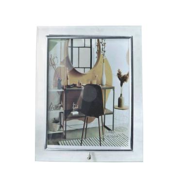 Imagem de Porta Retrato De Vidro Vertical 15X20cm 