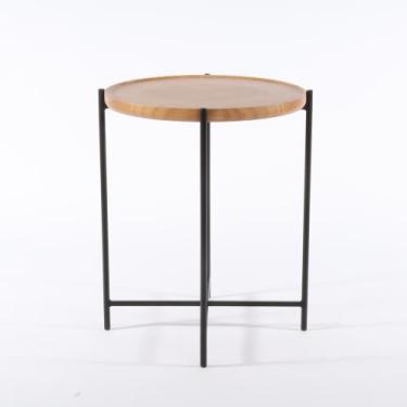 Imagem de Mesa Lateral Gold 39,5 cm x 50 cm - Casavee, Tauari - Preto